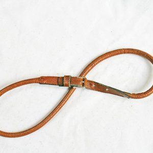 Vintage snakeskin belt